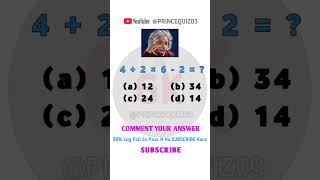 Maths Quiz 2 #maths #gk #shorts #princequiz03 #worldgkquiz #gkquestion #gkquiz