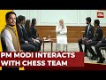 PM Modi Hosts Chess Olympiad Winners, Enjoys Pragg Vs Arjun Chess Game | Shiv Aroor | India Today