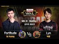 [승자조 결승전]  Fortitude(H) vs Lyn(O) / WAL S1 - Monthly1 / 워크래프트3, Warcraft3