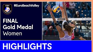 Behrens/Tillmann vs Heidrich/Vergé-Dépré, A. Gold Medal Highlights - EuroBeachVolley 2020 Women