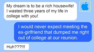My gold-digging girlfriend left me and claimed I had no future?! 5 years later...
