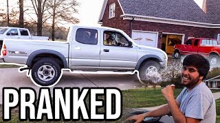 ZIP TIE DRIVE SHAFT PRANK! *Hilarious*