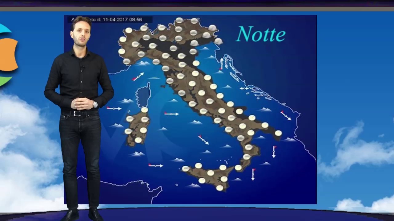 Previsioni Meteo Italia 12 Aprile 2017 - YouTube