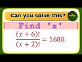 Math Olympiad Question | Nice Algebra Equation Solving | You should be able to solve this!#olympiad