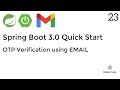 Spring Boot OTP Verification using Email | Java Mail Sender | SMTP