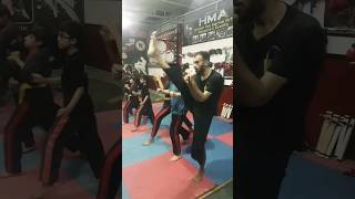 Kicks practice in House of martial arts #shortsvideo #shorts #martialarts #asifcheema #mma #fights