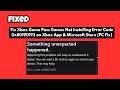 Fix Xbox Game Pass Games Not Installing Error Code 0x80190193 on Xbox App & Microsoft Store (PC Fix)