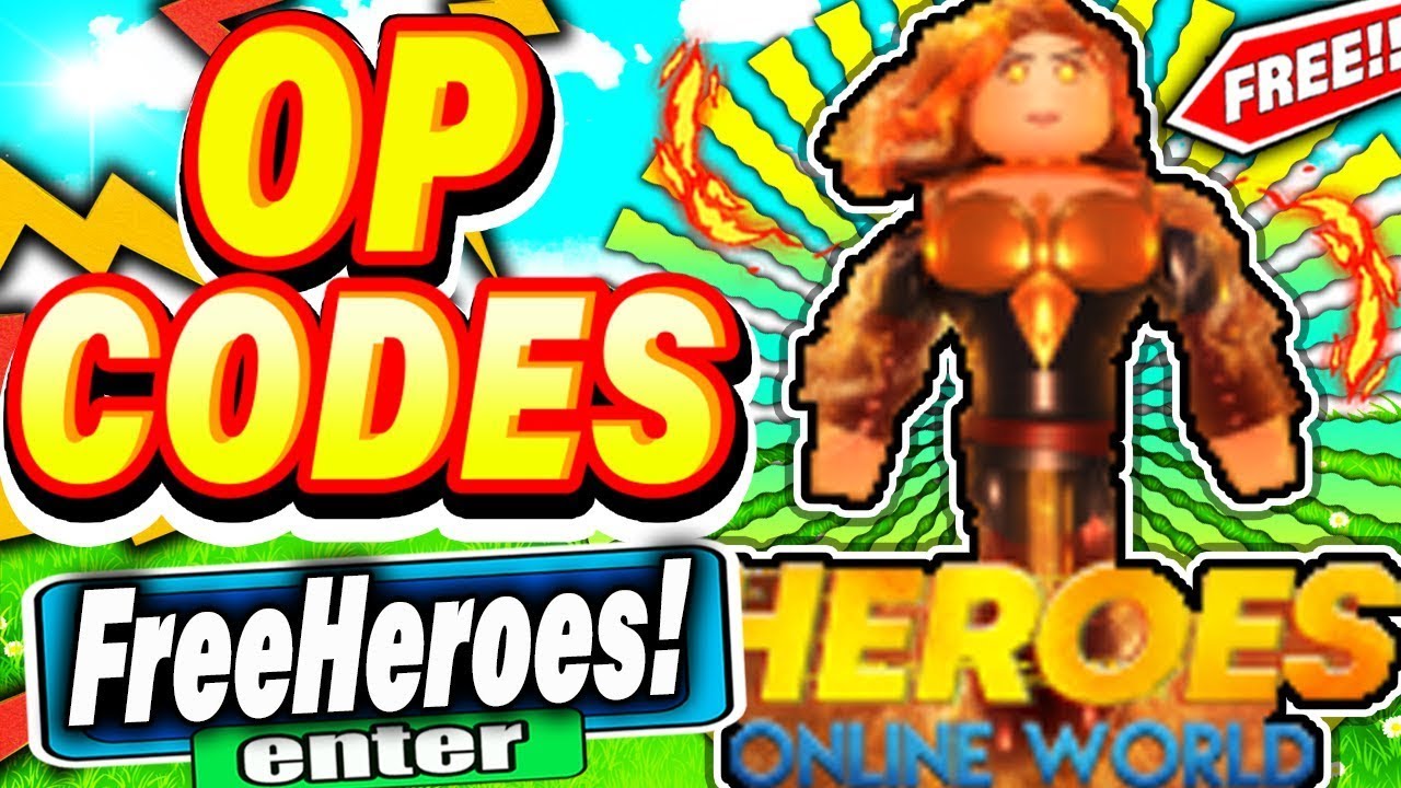 ALL NEW *SECRET* UPDATE CODES In HEROES ONLINE WORLD CODES! (Roblox ...