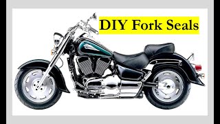 2003 Suzuki VL1500 Intruder Fork Seal Replacement