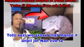 DEMWAZEL SA KRAZE SHOW A NAN MEN TOTO # TOTO SEZI WE LI MONTE NAN LIVE LA AK KILOT🤣