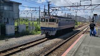 7月25日新川崎駅 新鶴見A51運用 臨8584レ EF65 2139