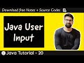 Getting User Input in Java using Scanner and BufferedReader classes by code spark