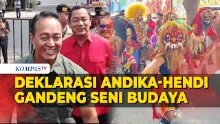 Deklarasi Damai Andika-Hendi Dimeriahkan Pertunjukan Seni Tari