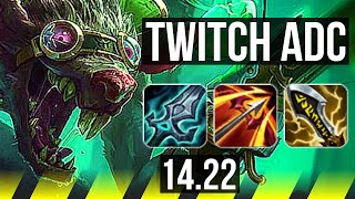 TWITCH & Lulu vs JHIN & Shaco (ADC) | KR Diamond | 14.22