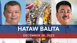 UNTV: HATAW BALITA | December 28, 2023