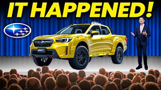 Subaru CEO Reveals $10,000 Pickup Truck \u0026 SHOCKS The Entire Car Industry!