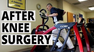 Best Cardio Exercise After A Total Knee Replacement - Arc Trainer