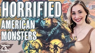 HORRIFIED : American Monsters | Solo Playthrough- Louder Ambiance