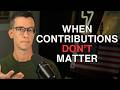 The Retirement Sweet Spot: Stop Contributing & Coast