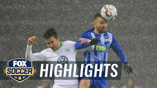 Hertha BSC Berlin vs. VfL Wolfsburg | 2019 Bundesliga Highlights