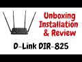 D-Link DIR 825 Unboxing and Review | AC 1200 Wi-Fi Dual Band Gigabit LAN/WAN Router