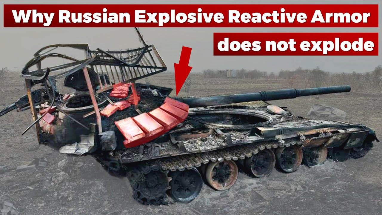 Why does Russian Explosive Reactive Armor not explode?