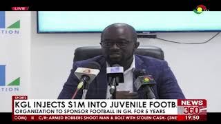 KGL injects $1M into juvenile football