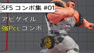 【基本\u0026ネタ】アビゲイル強Pcc始動コンボ【SF5AE】