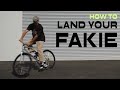 3 Ways to LAND YOUR FAKIE - Fixed Gear Tutorial