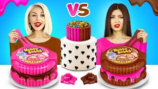 Bubble Gum vs Chocolate Food Challenge | Epic Battle with Blowing Giant Bubble Gum by RATATA