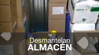 Desmantelan un almacén de productos químicos peligrosos en la capital grancanaria