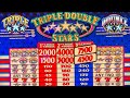 $15 Spins Old School Triple Double Stars and $9 Spins Triple Jackpot Gems