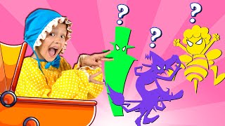 Tickle Baby | Dominoki Kids Songs