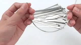 Unbeatable Deal: $1.49 Stainless Steel Zip Ties! Secure Anything with Ease