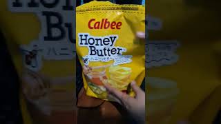 Calbee Honey Butter #ASMR shorts