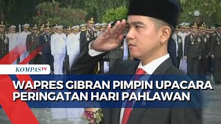 Presiden Prabowo di Luar Negeri, Ini Momen Wapres Gibran Pimpin Upacara Peringatan Hari Pahlawan