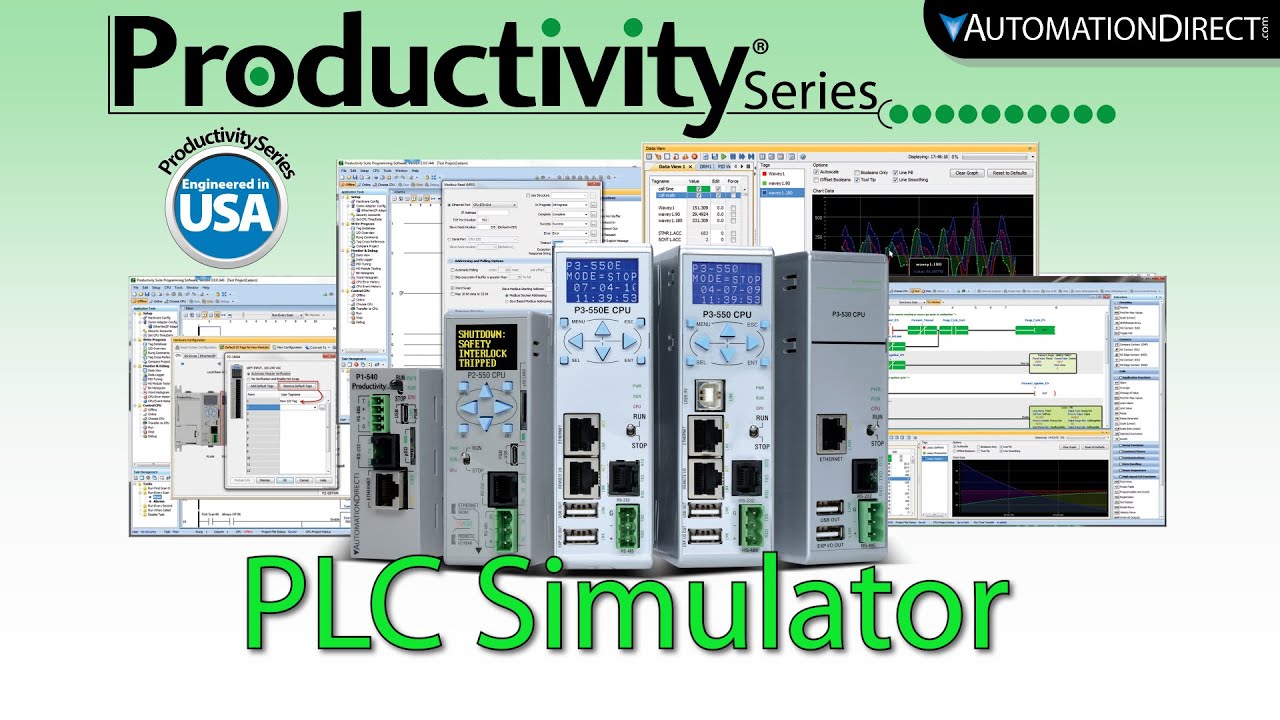 Productivity Series PLC Simulator From AutomationDirect - YouTube