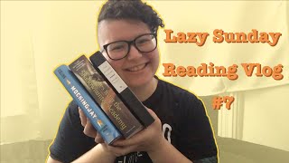 Lazy Sunday Reading Vlog #7 || Already stressing over Tome Topple [CC]