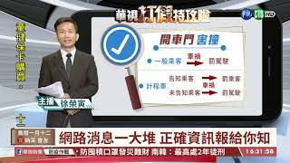 【台語新聞】0205網路消息一大堆 正確資訊報給你知 | 華視新聞 20200205