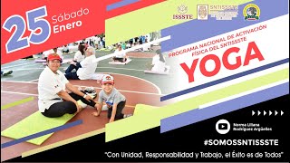 Programa Nacional de Activación Física del SNTISSSTE, Sesión de Yoga