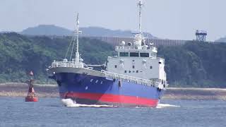 内航一般貨物船　富栄丸　航行　general cargo ship