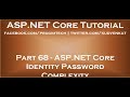 ASP NET core identity password complexity