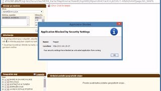 Application Blocked by Security Settings JAVA EN HD