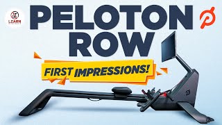 Peloton Row In The House! || Peloton Row Setup & First Impressions! || Peloton Row Review