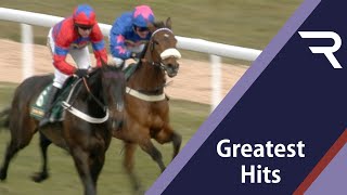 Sprinter Sacre and Cue Card go head to head - 2013 Melling Chase, Aintree - Racing TV