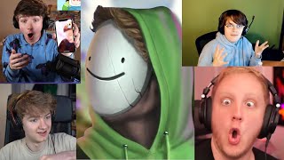 Dream SMP REACTS to Dream Face Reveal