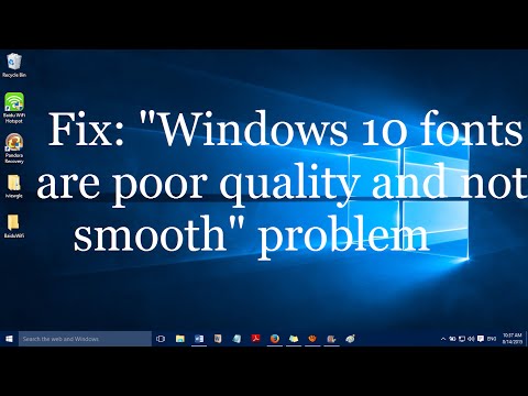Как исправить ошибку «Шрифты плохого качества и не гладкие» в Windows 10 и Windows 11