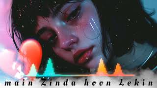 mai zinda hoon Lekin kanha zindagi hai ❤️‍🩹🎧ll lofi zone