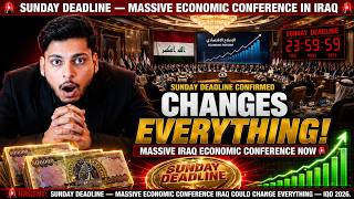 The Sunday Deadline Massive Economic Conference In Iraq Could Change Everything 🚨 Iraqi Dinar News