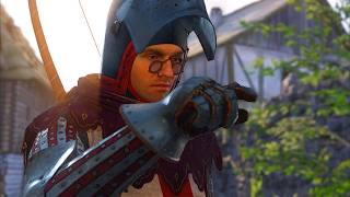 With high level of Scholarship Henry can lecture a Jew on Hebrew. Kingdom Come Deliverance 2